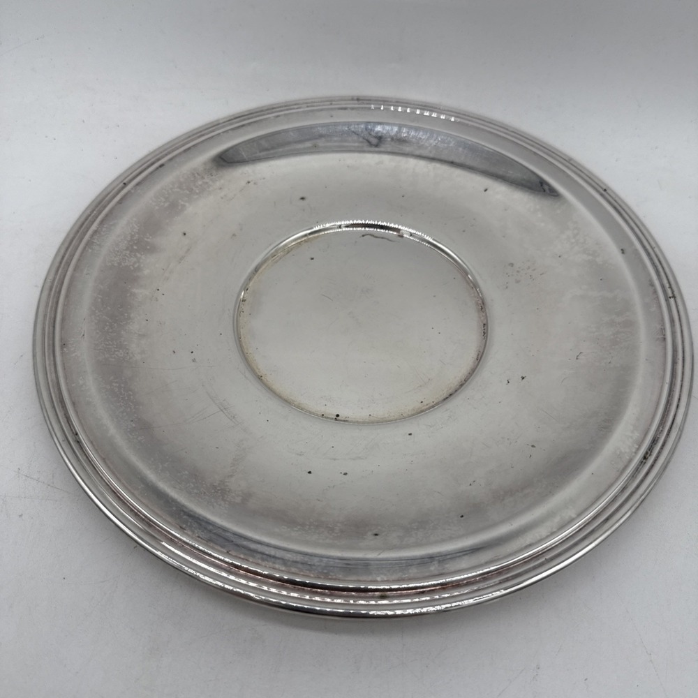 Vintage Wm. Rogers Silver Plate Serving Dish 10.5"
